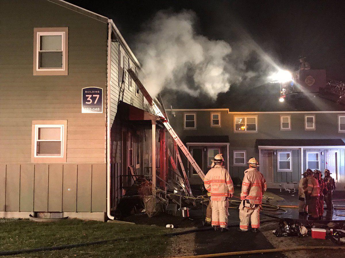 1 person is dead following an apartment fire in Groton