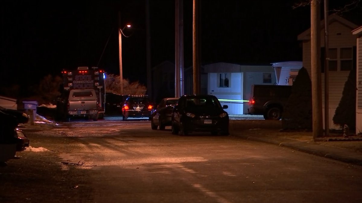 1 person is dead following a trailer fire in North Branford