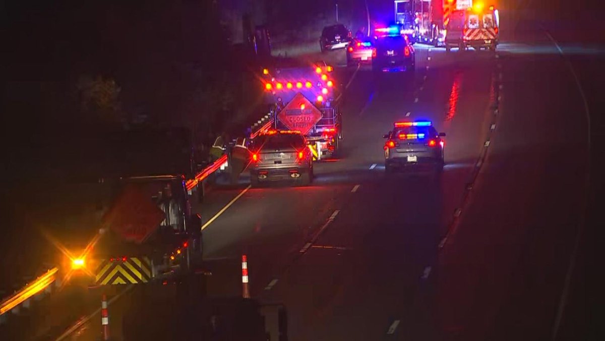 State police are searching for a driver who fled the scene of a pedestrian crash on I-91 in Middletown