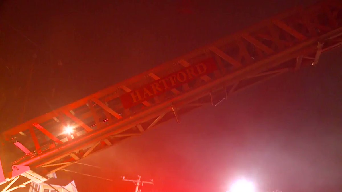 Second alarm fire in Hartford on Merril Street. HFD is still on scene checking for extensions