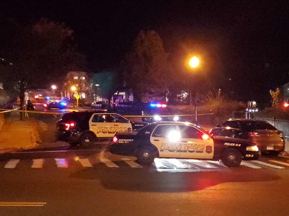 Police responded to reports of shots fired in the area of Grand and Prospect Streets Wednesday 