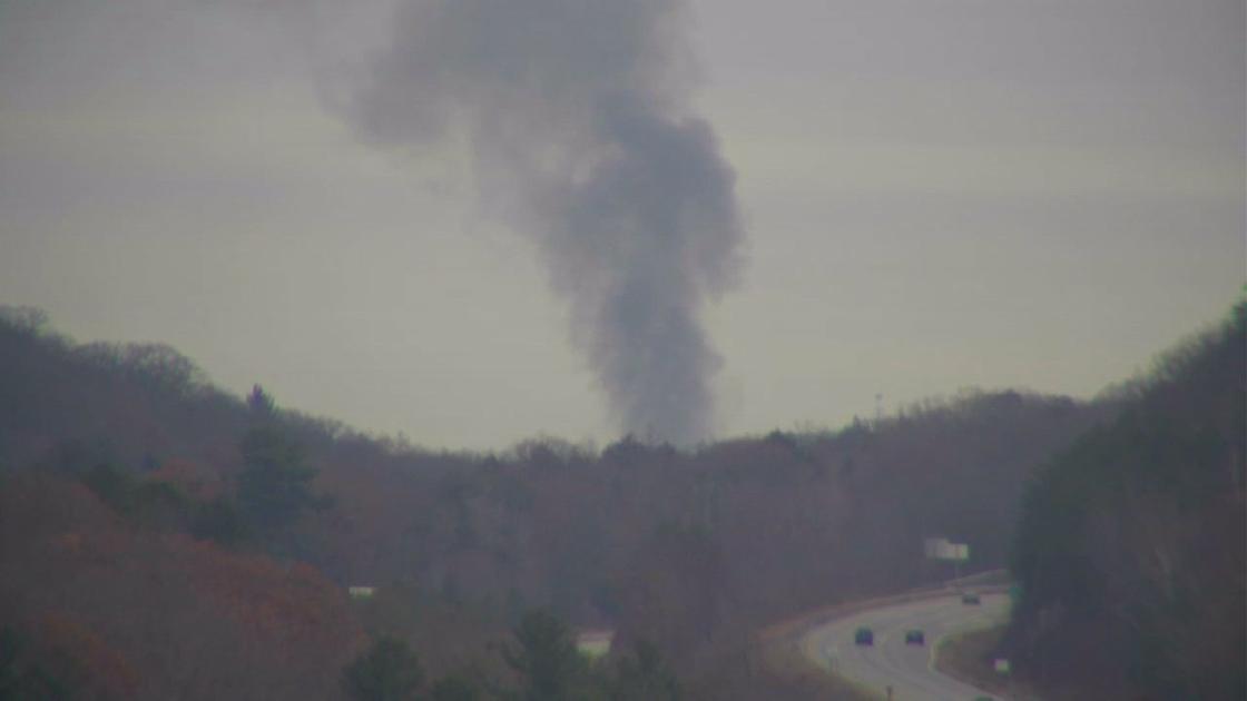 Flames erupted from a restaurant in Torrington on Thursday morning. There's no word on damage, injuries or a cause.