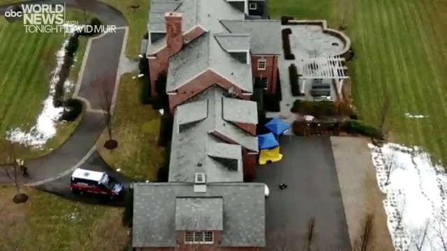 Aerial footage shows an ambulance leaving the Connecticut home of Fotis Dulos after the father of five accused of killing his estranged wife was found unresponsive in a suicide attempt, his attorney confirmed to @ABC News, adding Dulos had a pulse.