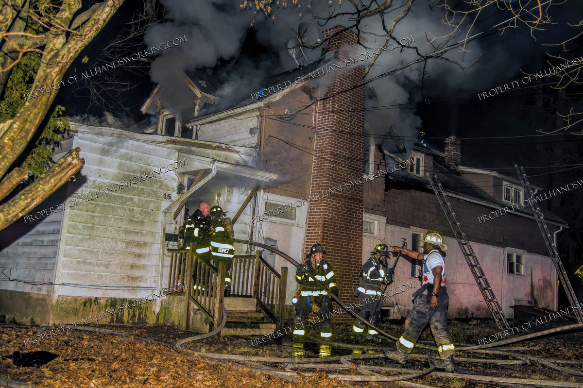 New Haven Fire battled a basement fire at 15 Kolby Ct., This fire was only a block from the scene of the previous 3rd alarm fire, which originated in the basement as well. 