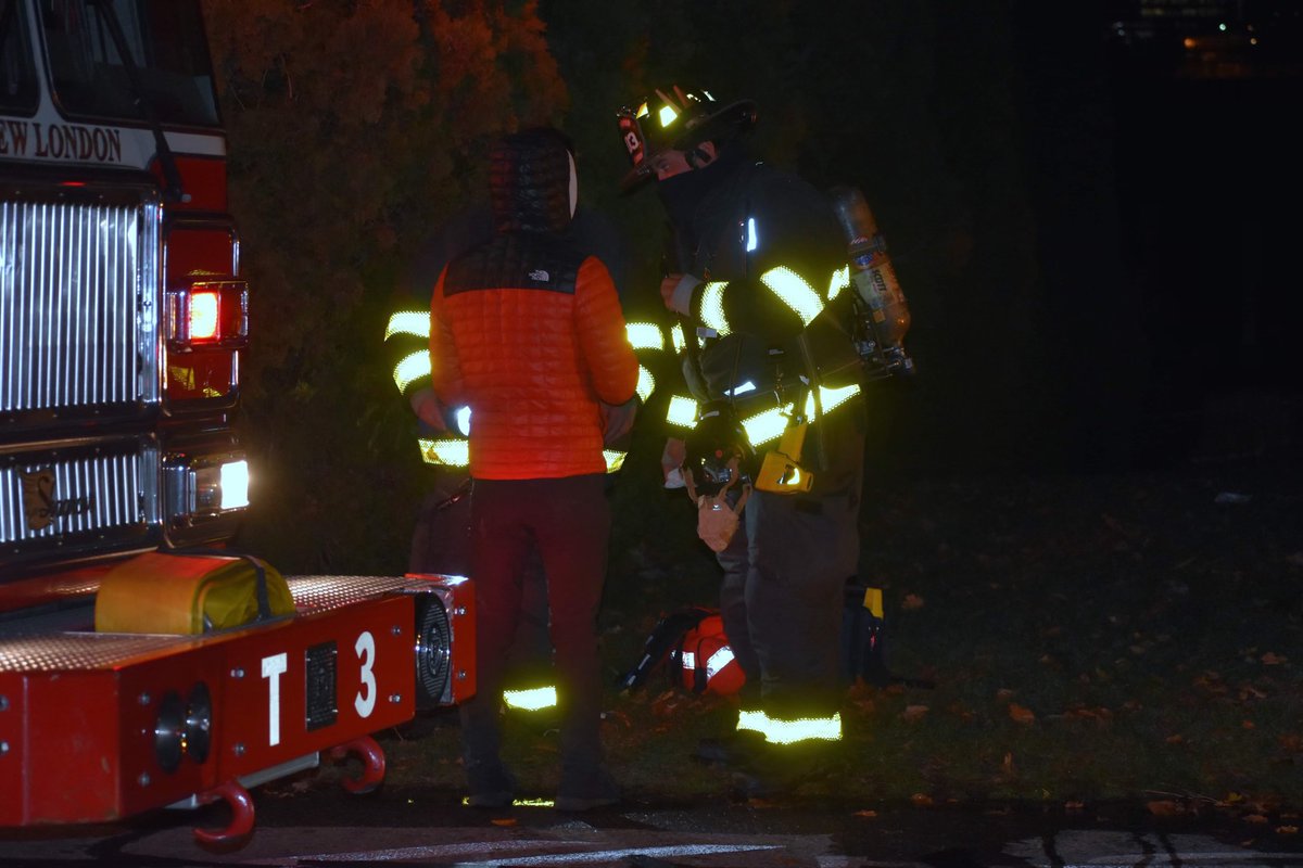 Units operated at a working fire 500 Pequot Ave, New London, Connecticut,  with reported people trapped. One person was rescued and transported to the hospital