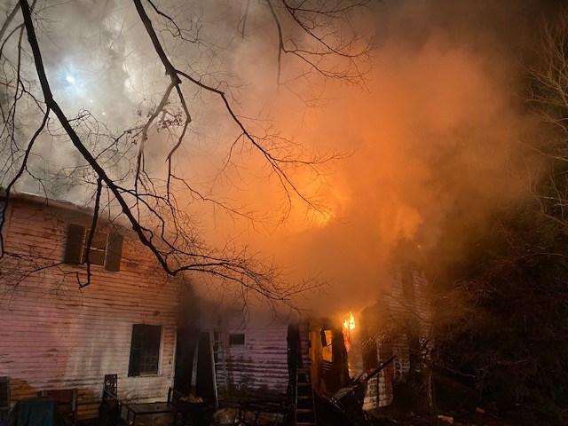 Fast-moving fire destroys Woodbury home: WOODBURY – A man and his cat escaped a fire that destroyed a centuries-old farmhouse on Sycamore Avenue, also known as Route 317. Woodbury Fire Chief Janet Morgan said the fire could be ruled accidental as
