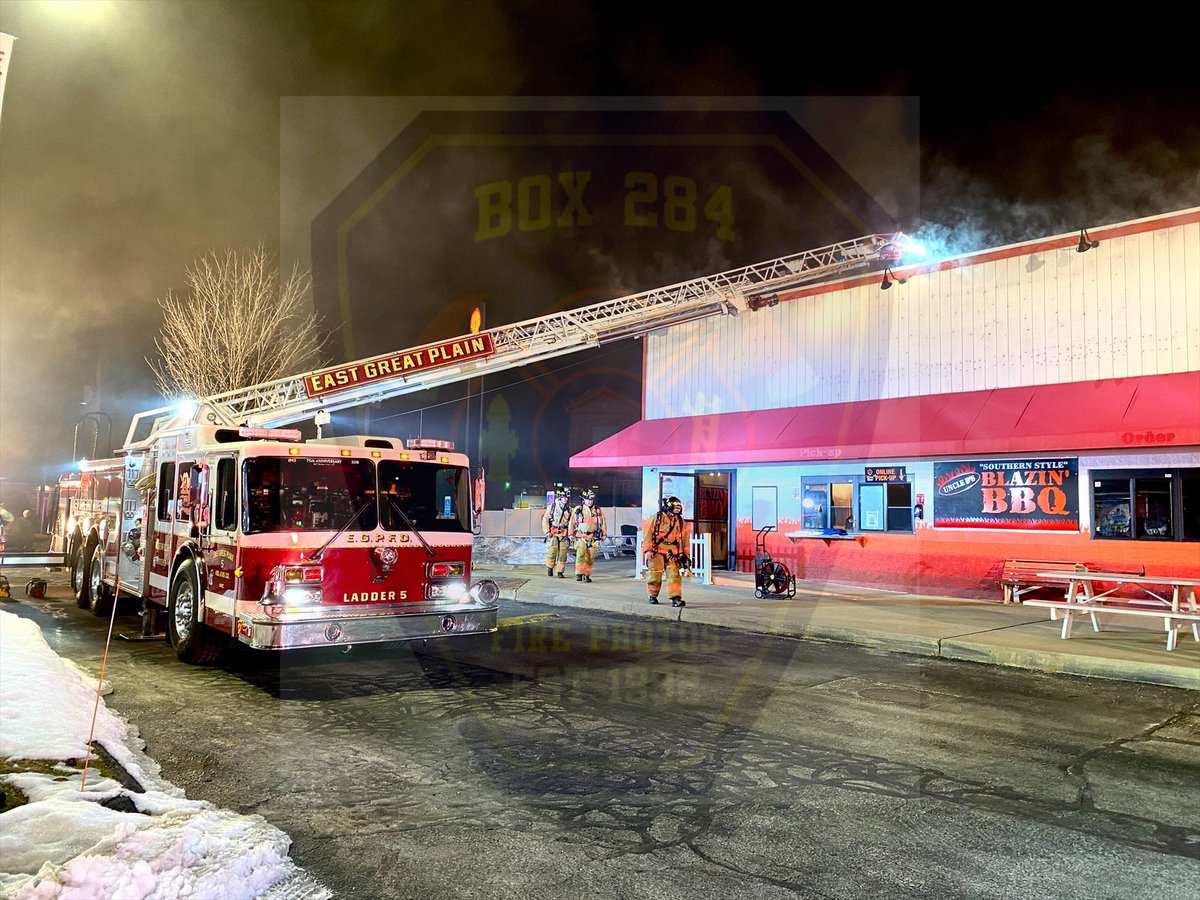 Norwich, Ct Yantic Section - 146 W Town St - Uncle D's BBQ.  Smoker fire with Ext