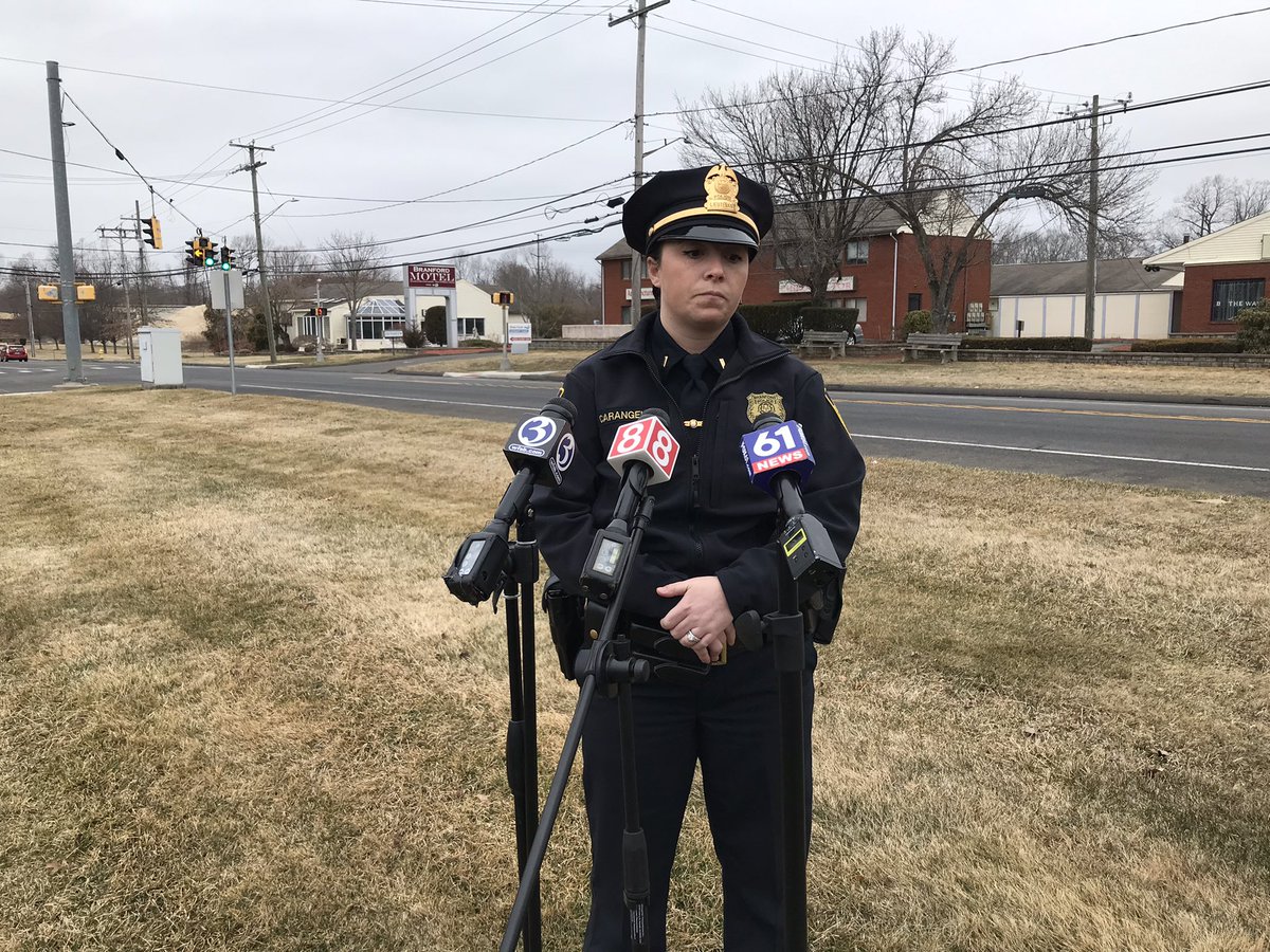 @Branford_Police continue to investigate a homicide that occurred early Thursday morning at the Branford Motel. Police have not identified the male shooting victim or the suspect, who they have in custody.  