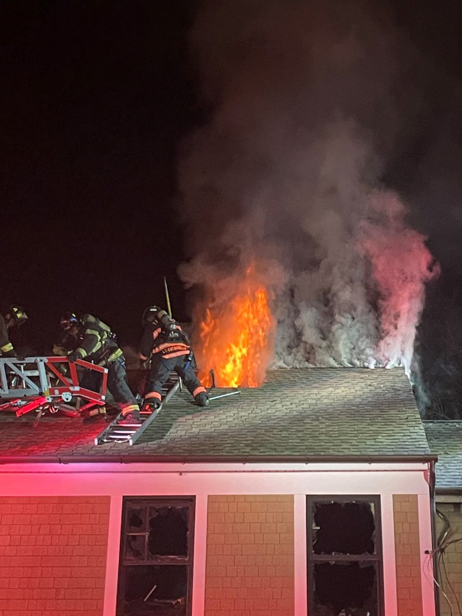 Those in the 2nd floor apartment had to JUMP to safety. The Post Road East fire broke out just before midnight. Westport Fire and Police on scene. Norwalk and Fairfield Fire departments also provided aid on scene