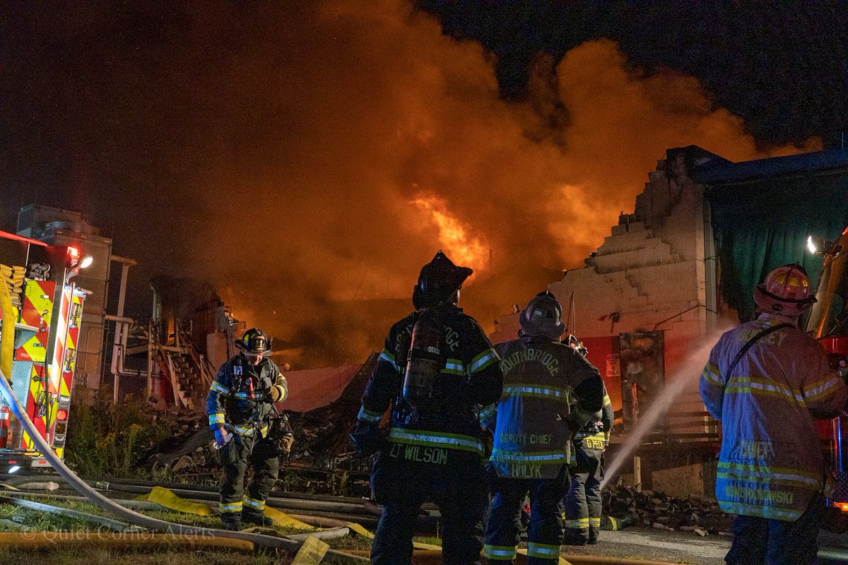 See my full album for the 5th alarm warehouse fire with tanker task forces and a tier 2 HAZMAT activation at Mace Polymers 38 Roberts Rd, Dudley, MA on August 18th 2022. As always if you're in any of my images reach out for the download code