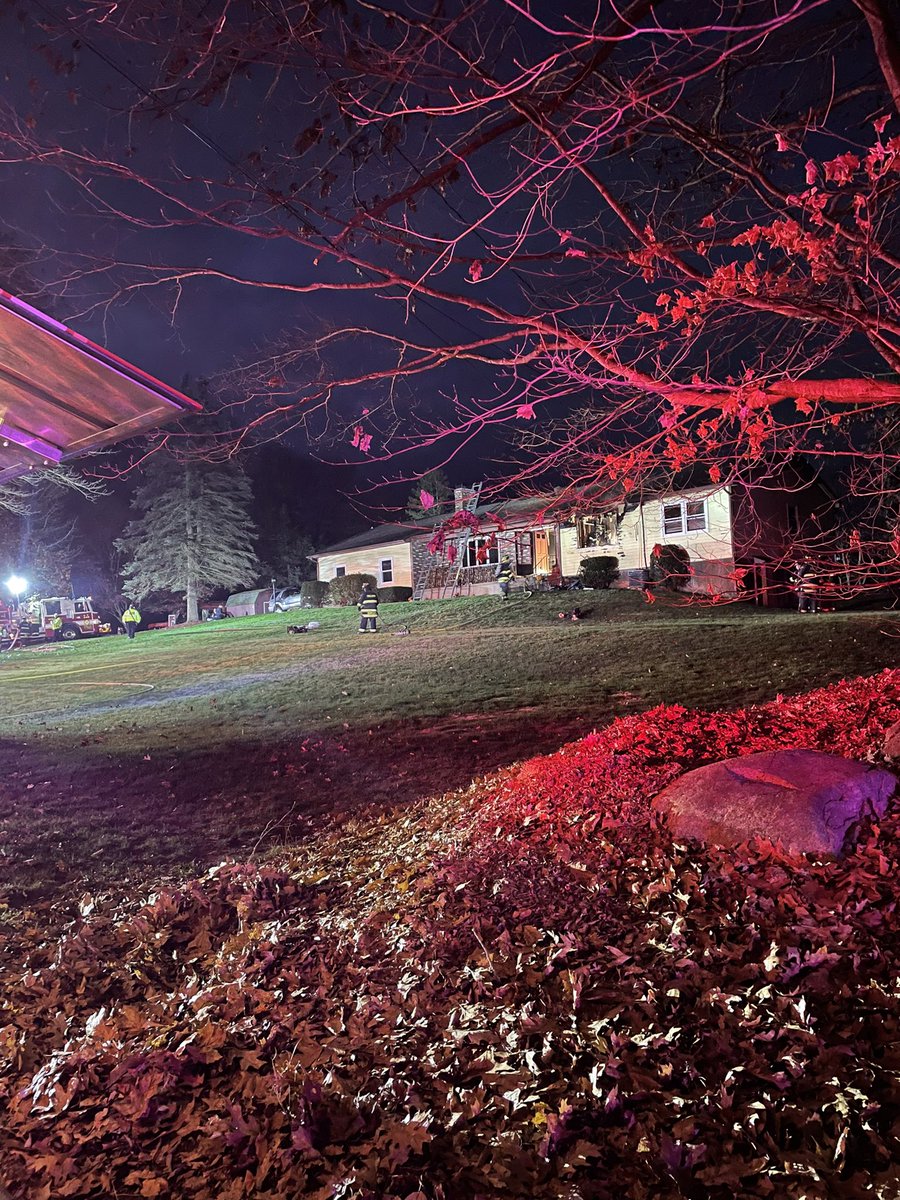 Fire crews in Tolland are responding to a house fire on Buff Cap Road. Luckily no one was injured. The cause is still under investigation.