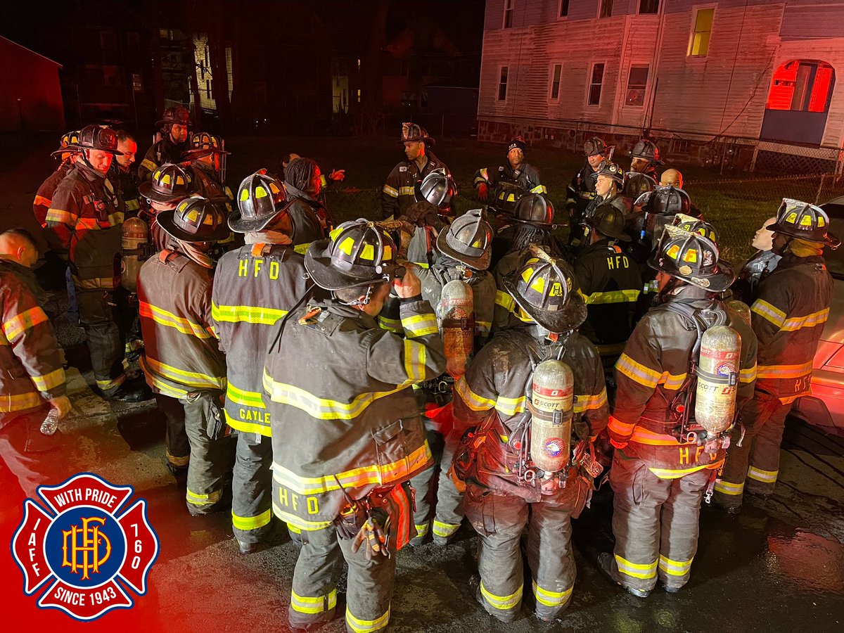 Our members operated last night on Lenox Street in the city's North End. Companies arrived to a heavy fire condition from the rear porches. 