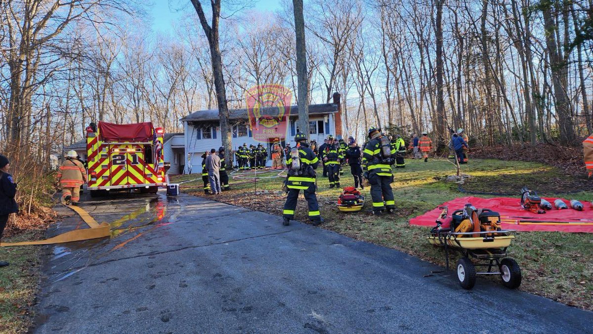 One person is dead and another is injured after a 3rd alarm fire in East Lyme