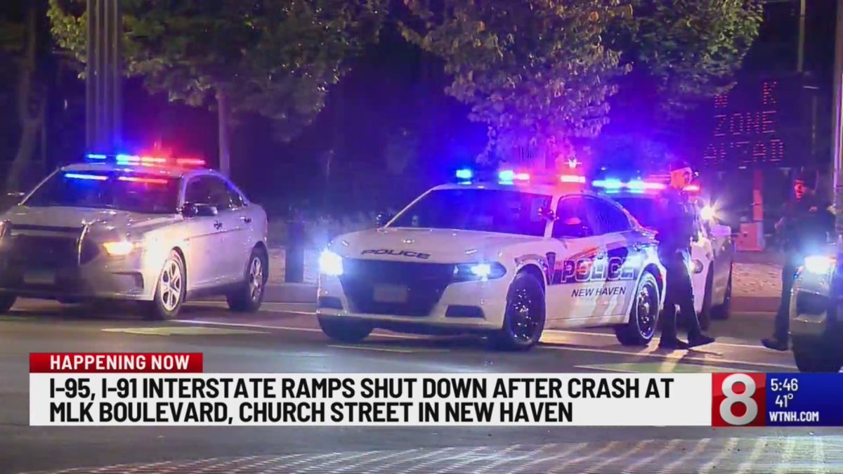 A 24-year-old bicyclist has died after he was hit early Thursday morning by a garbage truck crash in New Haven, according to police