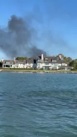 Crews are responding to the report of a boat explosion at Harbor One Marina on Bridge Street in Old Saybrook