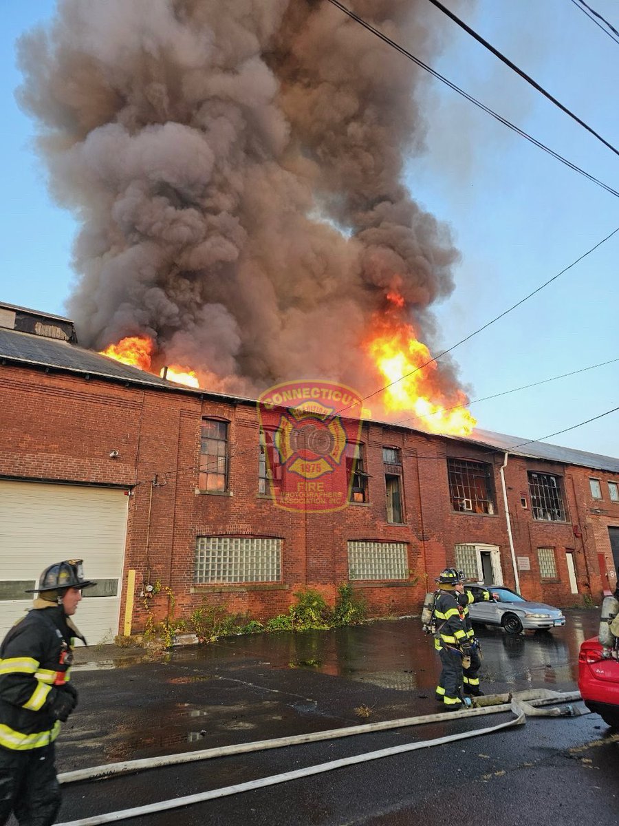 CFPA President Glenn Duda @allhandsworkin reports a 4th alarm has been transmitted. Explosions can be heard coming from the interior of the structure. Units also had a collapse of the main fire area