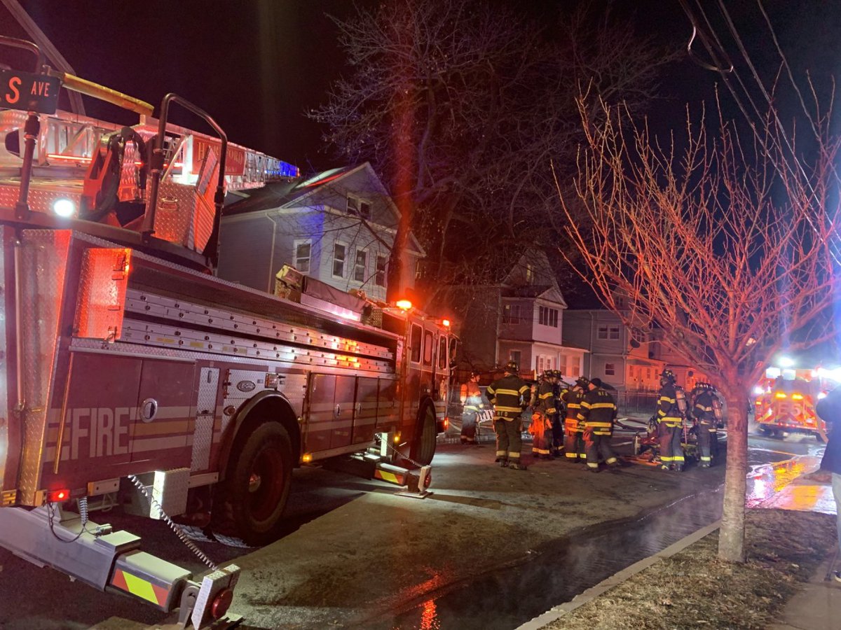 Fifteen people are displaced after a fire at a multi-family home in Hartford early Monday morning, fire officials said