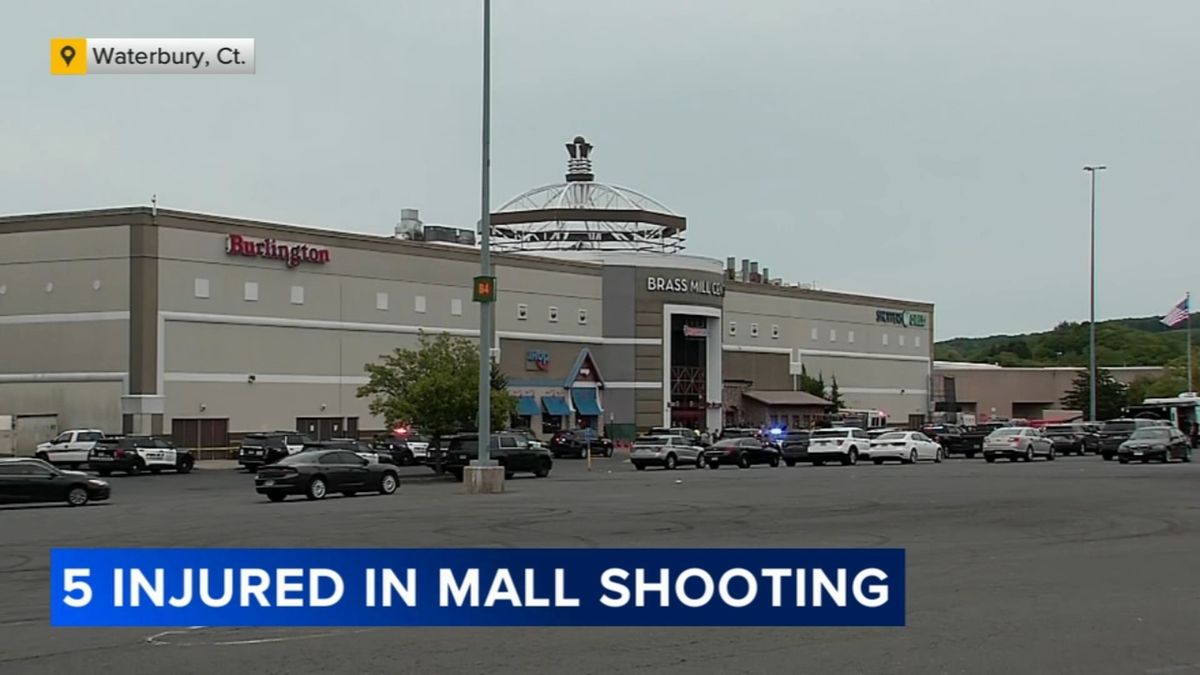 5 people shot at Connecticut shopping center: The victims were transported to local hospitals for medical treatment. There are no fatalities at this time, according to Spagnolo.