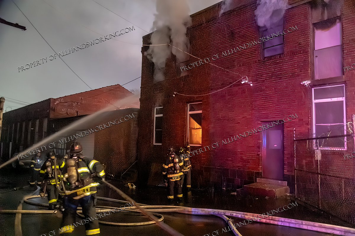 Two alarm, commercial building fire in New Haven, CT.