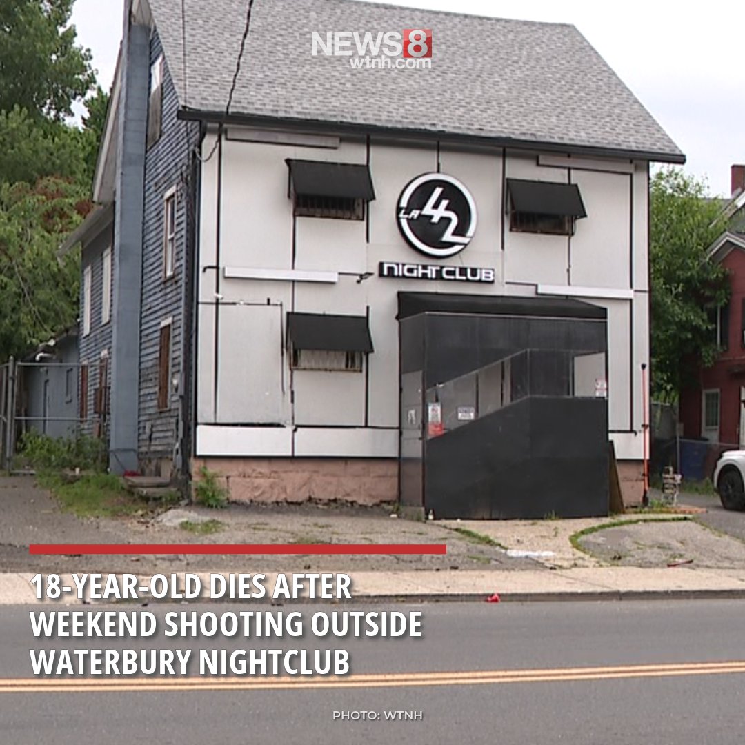 A second person has died after a shooting over the weekend outside of a Waterbury nightclub, according to police